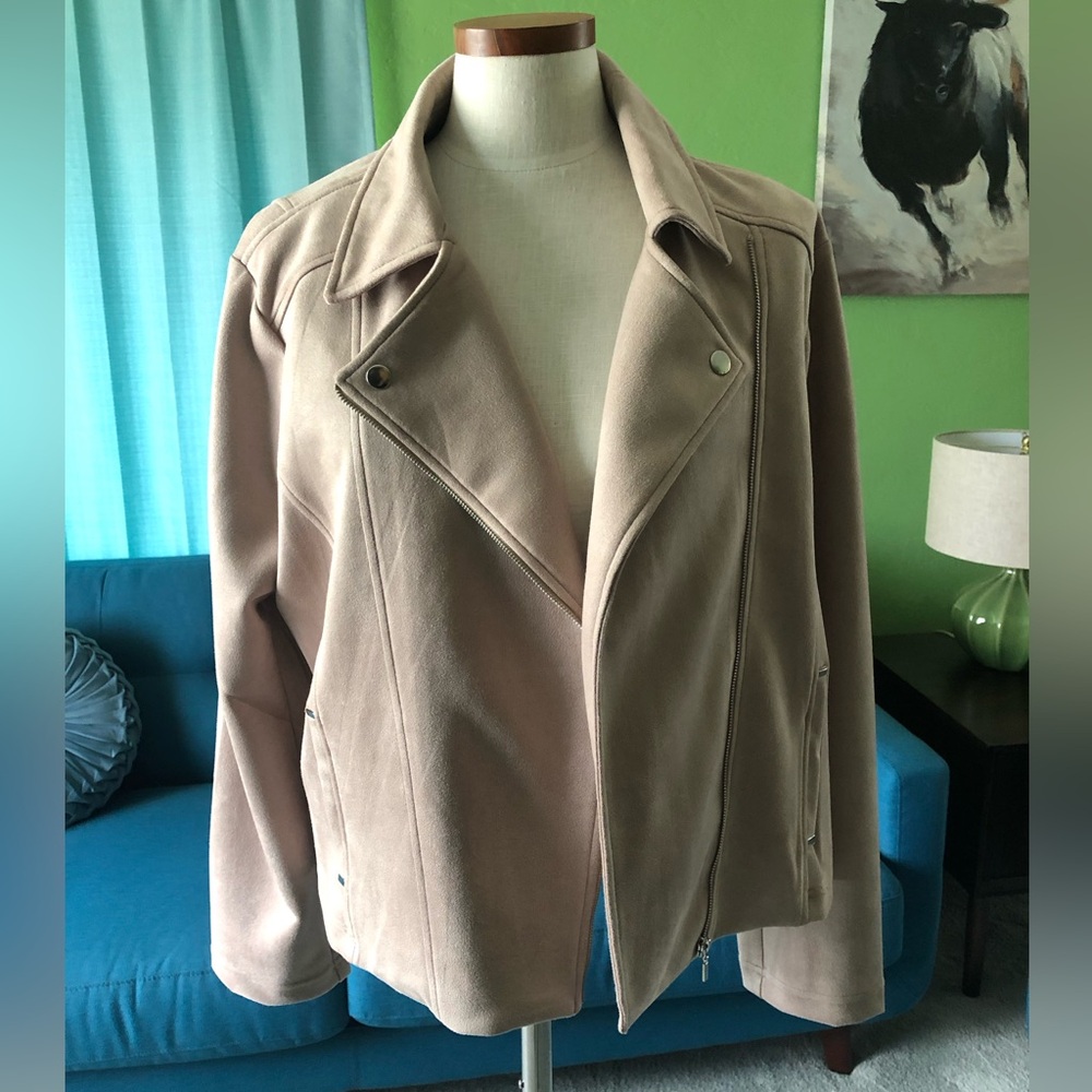 Moto style jacket